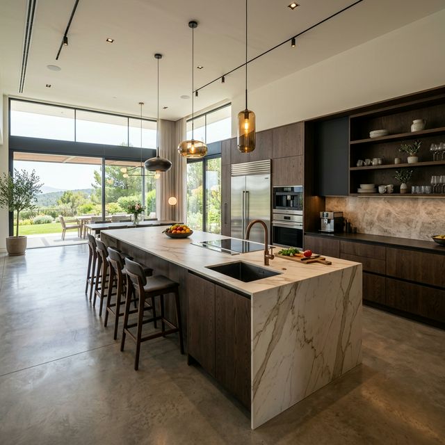 Modular Kitchen for Villas